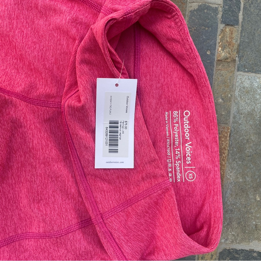 Outdoor Voices Pink Activewear Top
